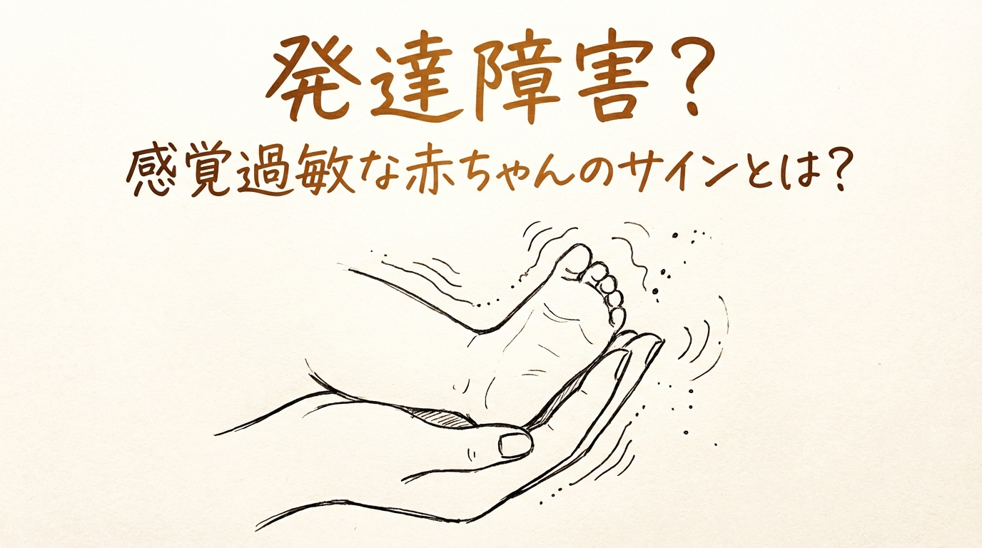 発達障害？感覚過敏な赤ちゃんのサインとは？