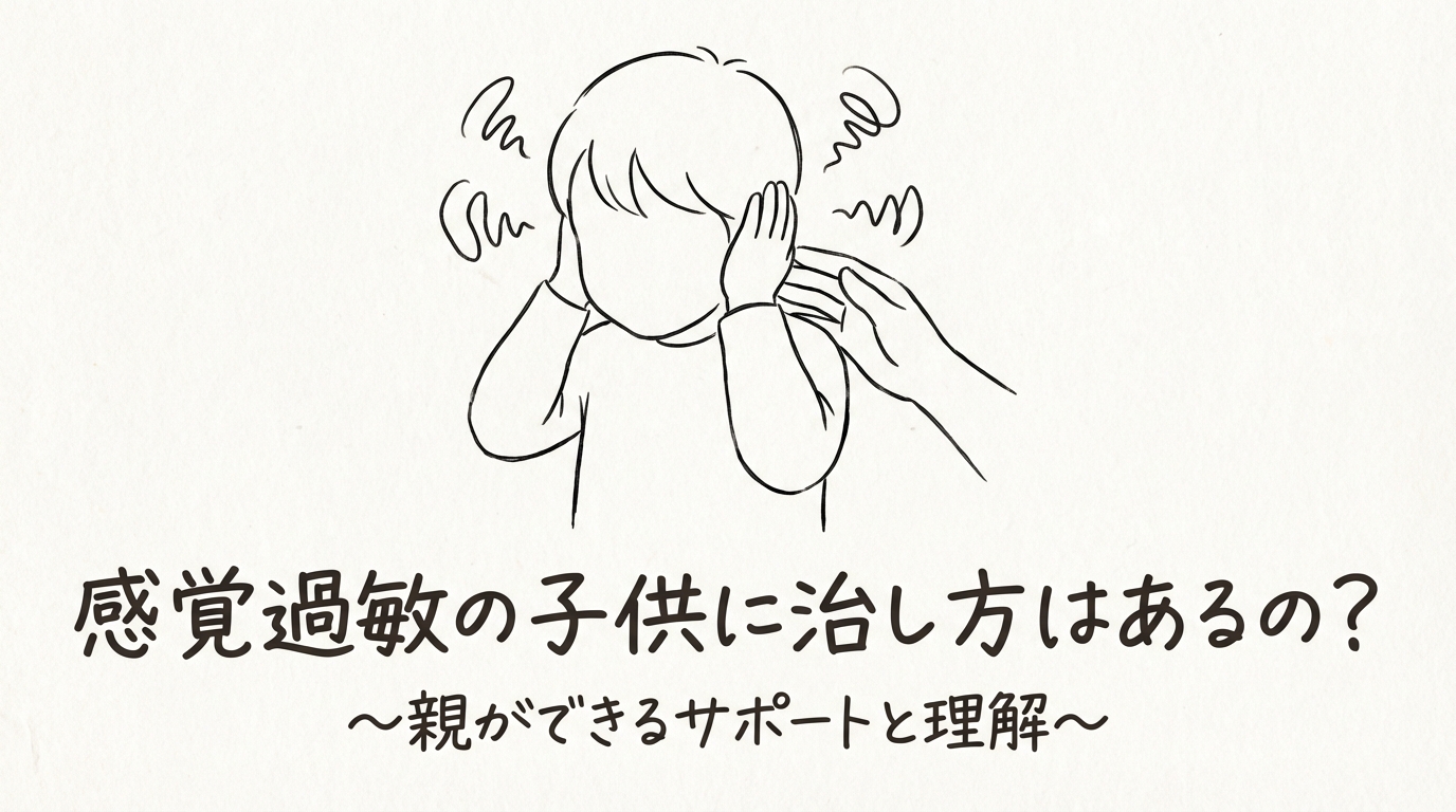 感覚過敏の子供に治し方はあるの？