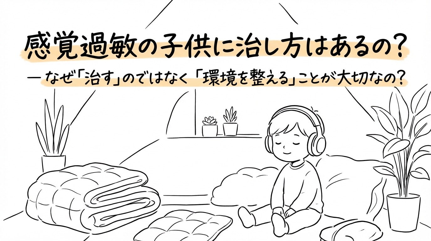 なぜ「治す」のではなく「環境を整える」ことが大切なの？