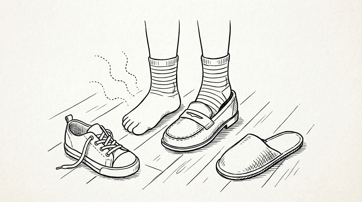 どうして靴や上履きを嫌がってしまうの？