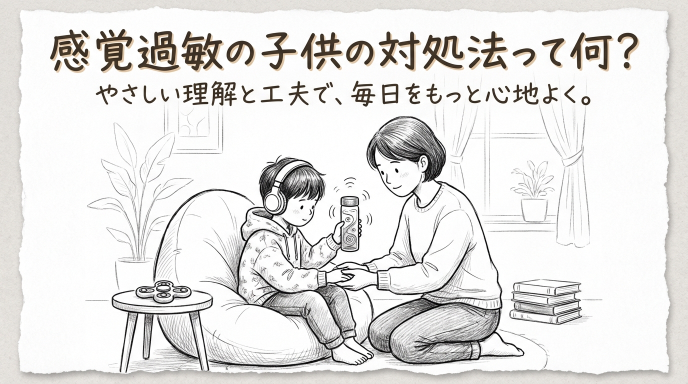 感覚過敏の子供の対処法って何？