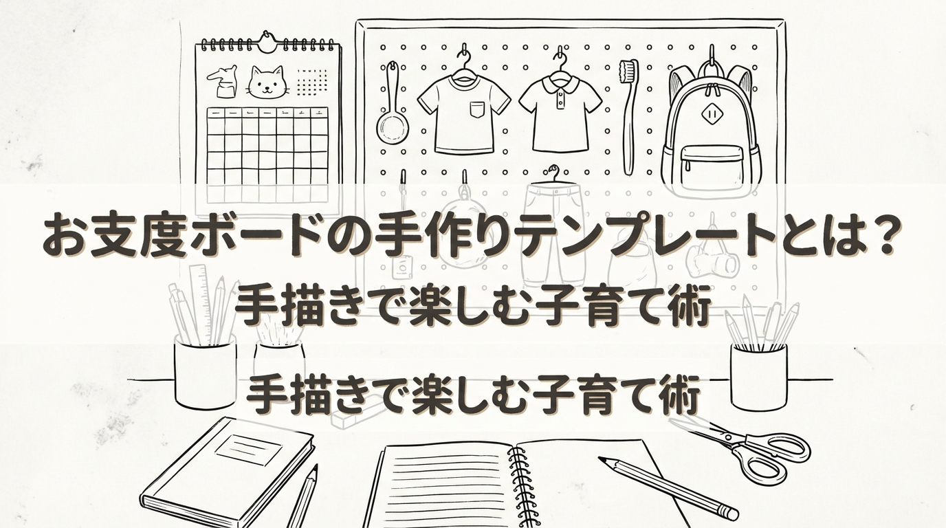 お支度ボードの手作りテンプレートとは？
