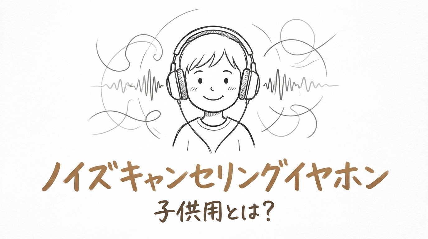 ノイズキャンセリングイヤホン 子供用とは？