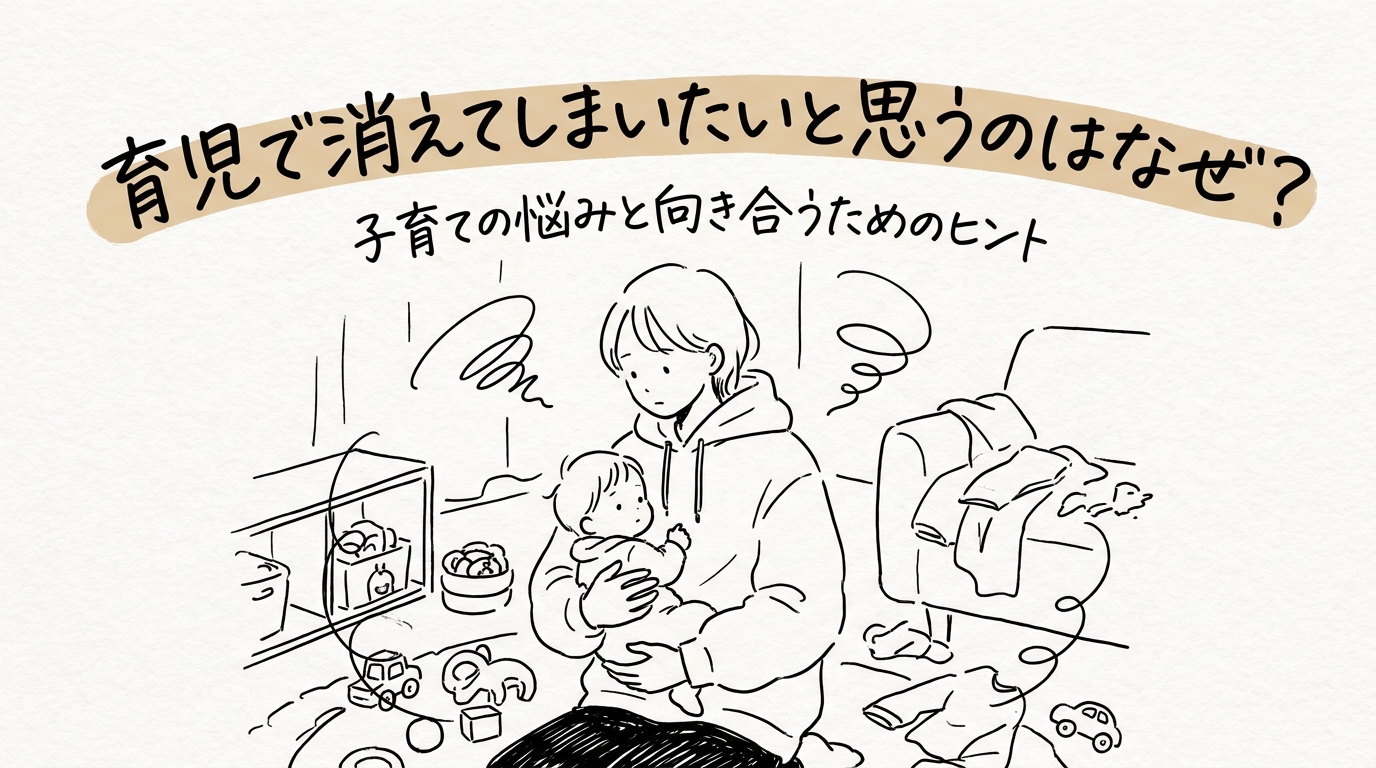 育児で消えてしまいたいと思うのはなぜ？