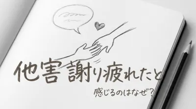 他害 謝り疲れたと感じるのはなぜ？