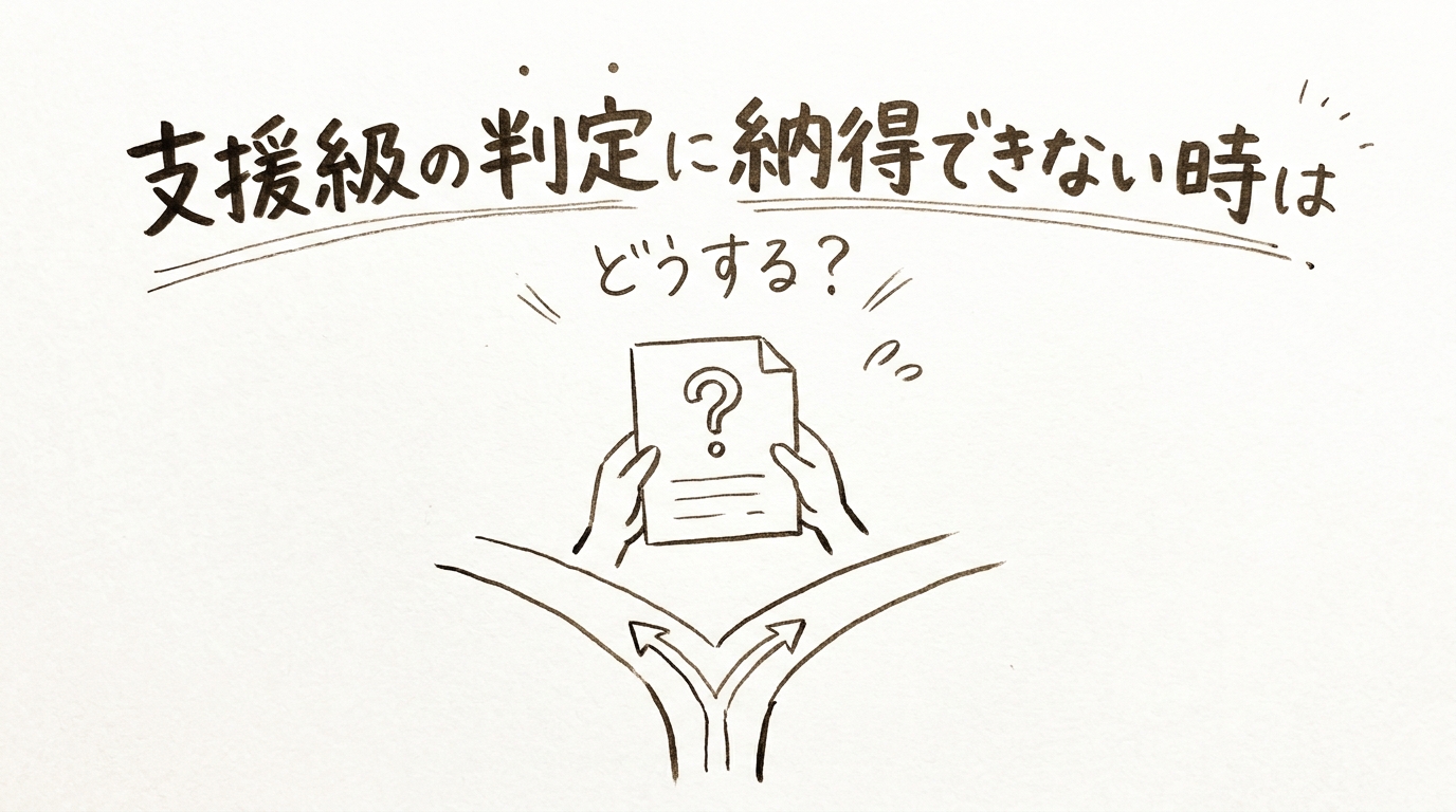 支援級の判定に納得できない時はどうする？