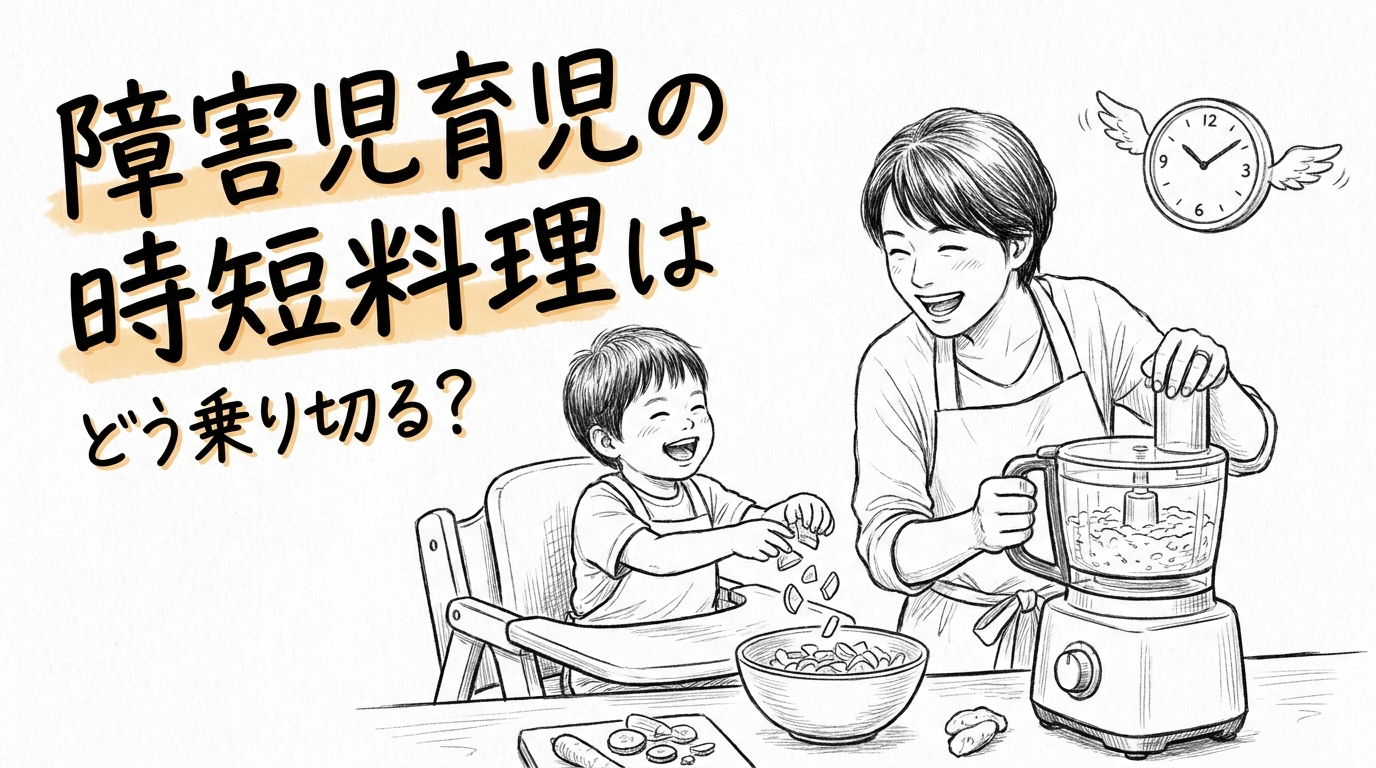 障害児育児の時短料理はどう乗り切る？