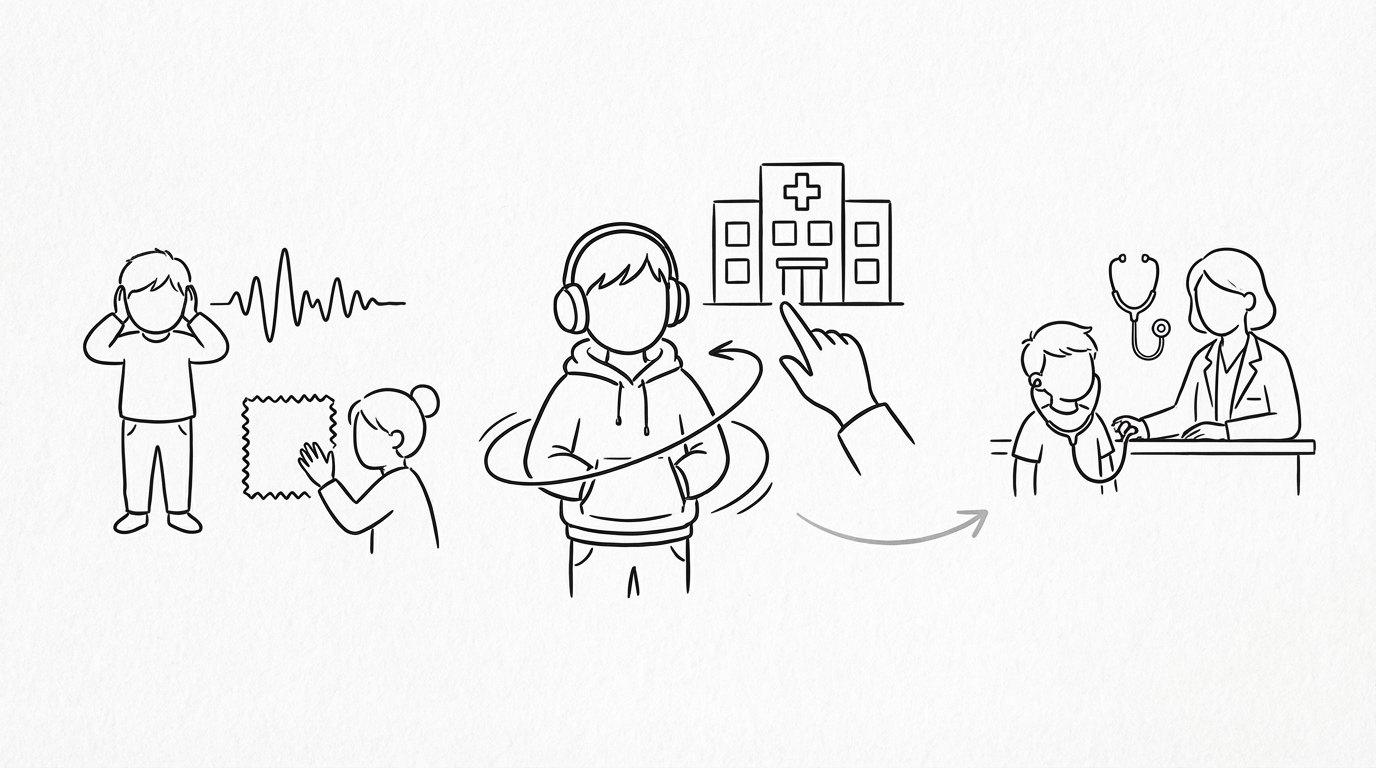 年齢別に見る感覚過敏のサインと対応例