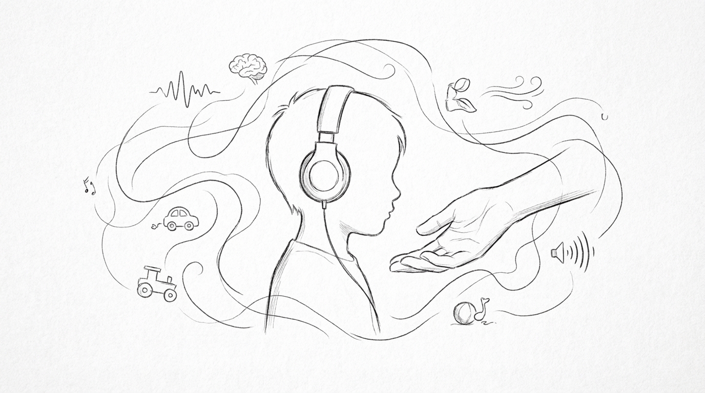 お子さんの過敏さは決して誰かのせいではありません