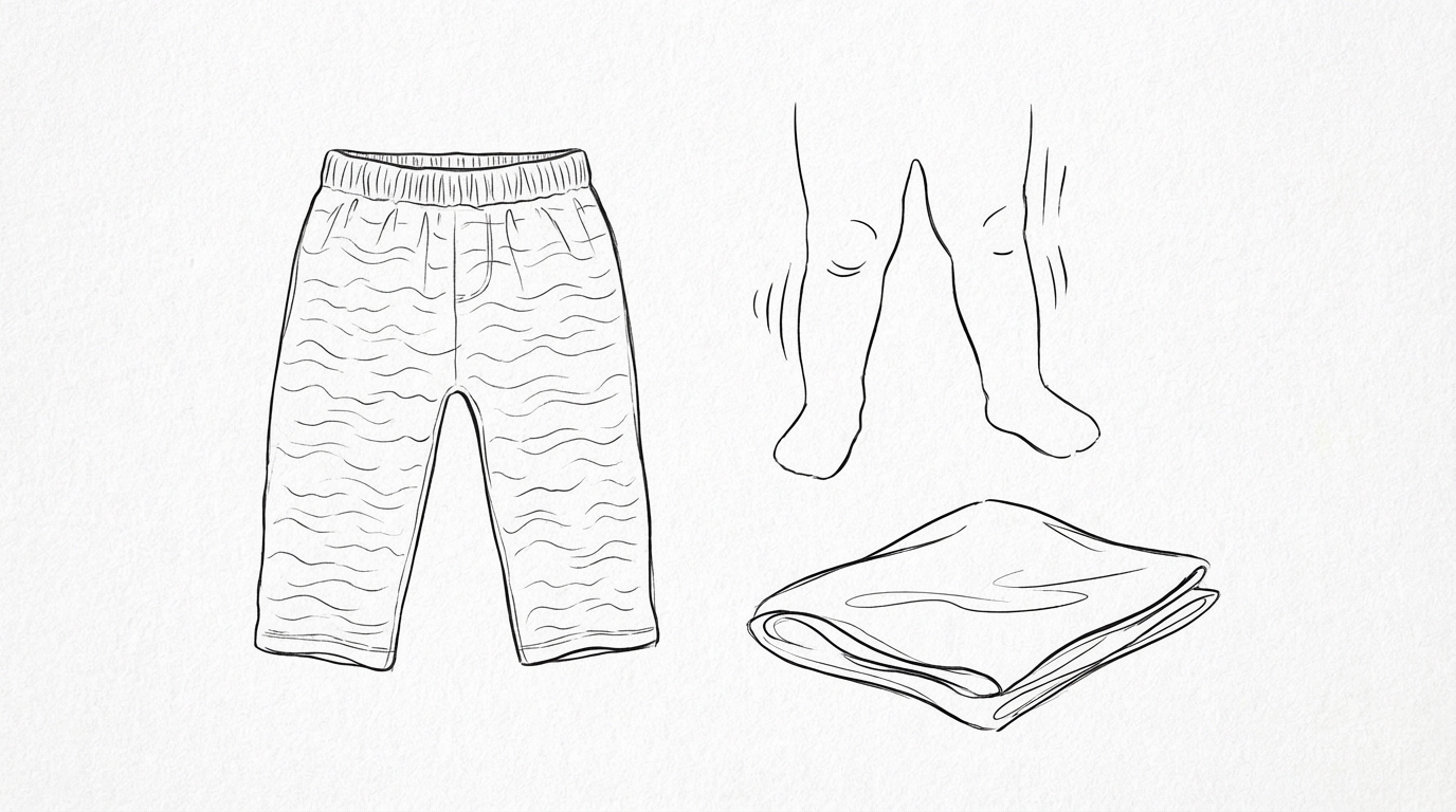 ぴったりフィットする柔らかい素材を選んでみましょう