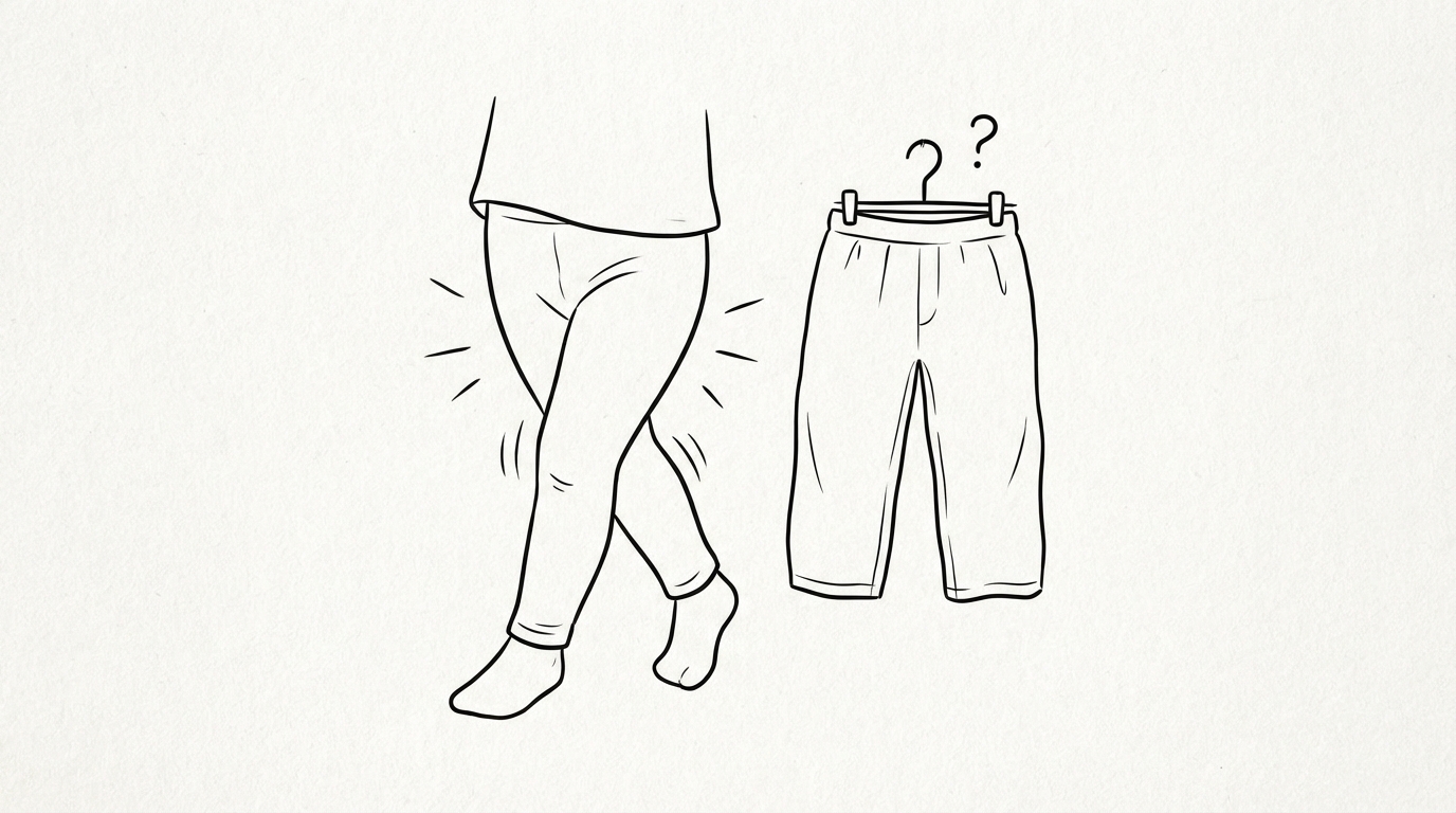 なぜゆったりよりも「ぴったり」が安心なの？