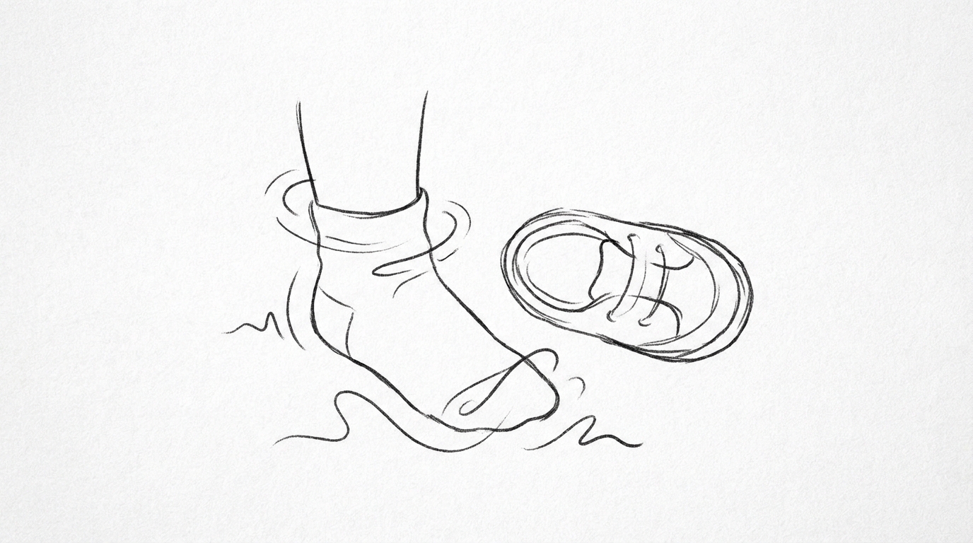 足の不快感は感覚の敏感さが原因かもしれません