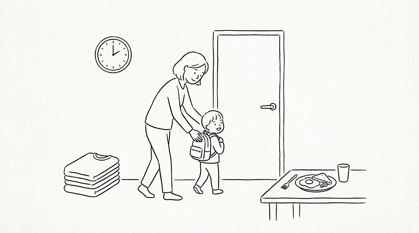 忙しい朝を笑顔に変える！具体的なアイデア