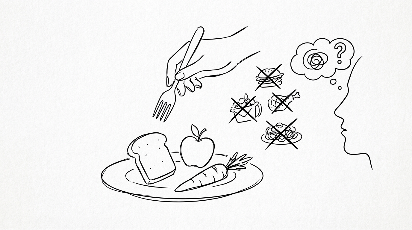 なぜ特定の食べ物しか受け付けないのでしょうか