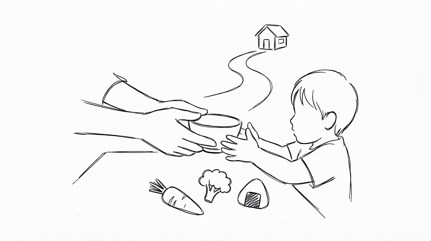 焦らずお子さんのペースに合わせていきましょう