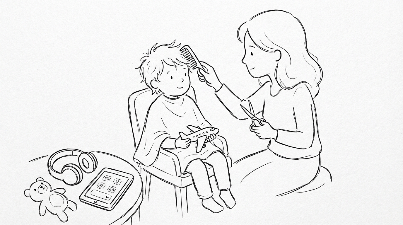 安心して髪を切るための3つのアイデア