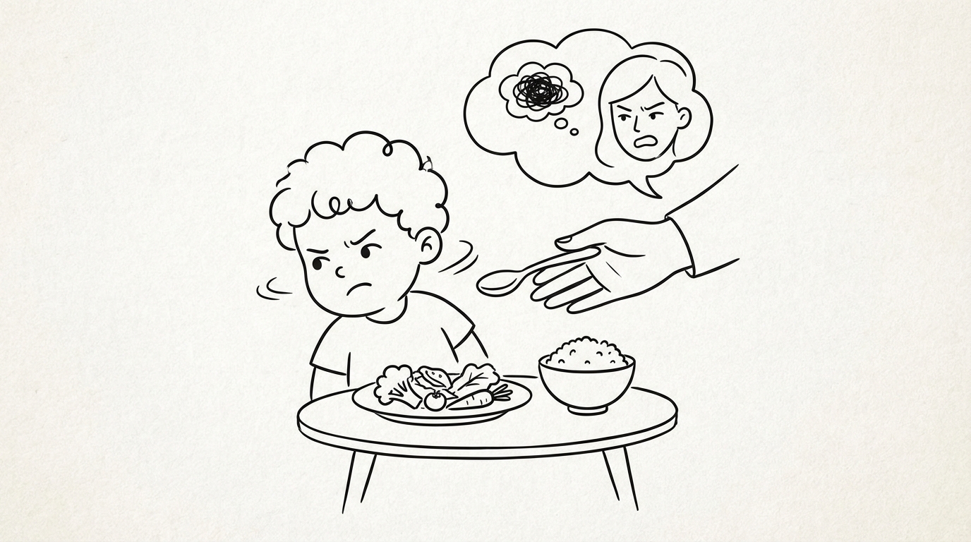 なぜ子どもは極端に食事を避ける時期があるの？