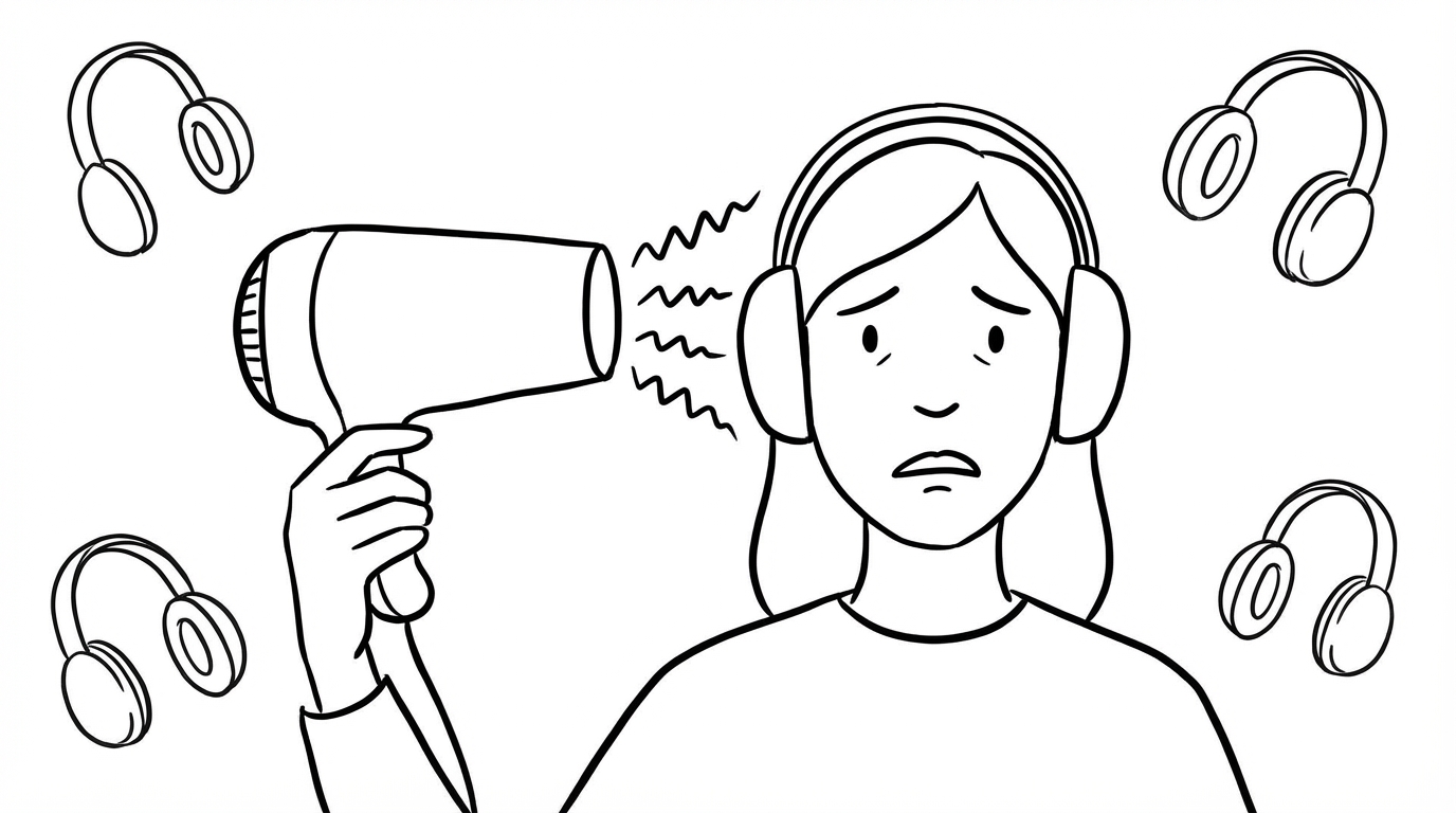 どうしてドライヤーの音が怖く感じるの？